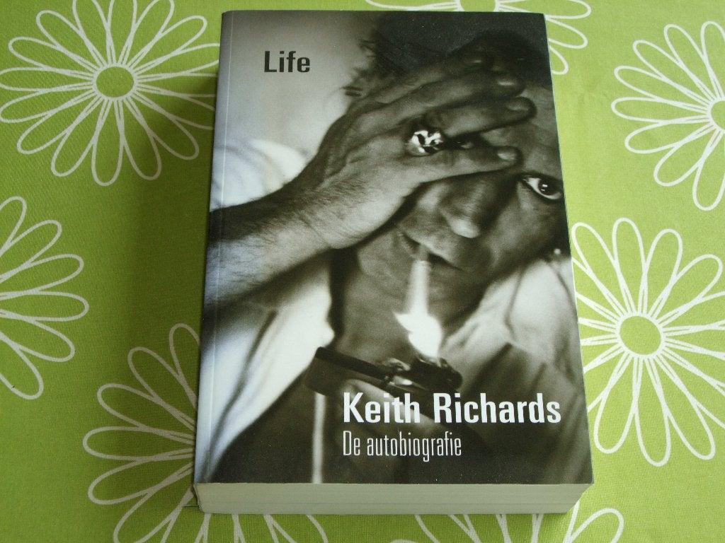 Life - Keith Richards - De autobiografie, Ophalen of Verzenden, Zo goed als nieuw, Boek, Tijdschrift of Artikel