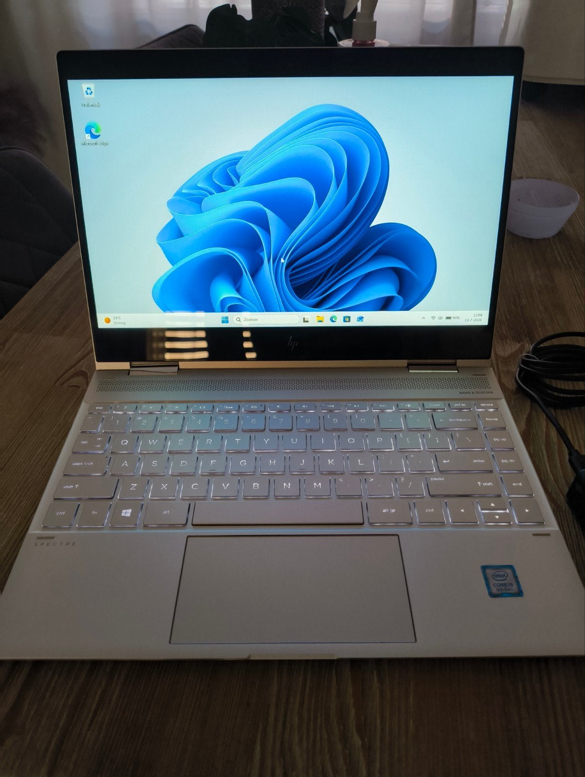  HP Spectre X360 Convertible 13-ae000, Ophalen, Zo goed als nieuw, 14 inch, 2 tot 3 Ghz
