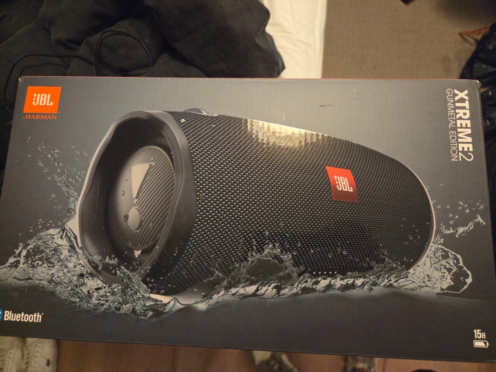 JBL Xtreme 2 Gunmetal Edition Draagbare Bluetooth Speaker, JBL, Ophalen of Verzenden, Zo goed als nieuw, Bluetooth