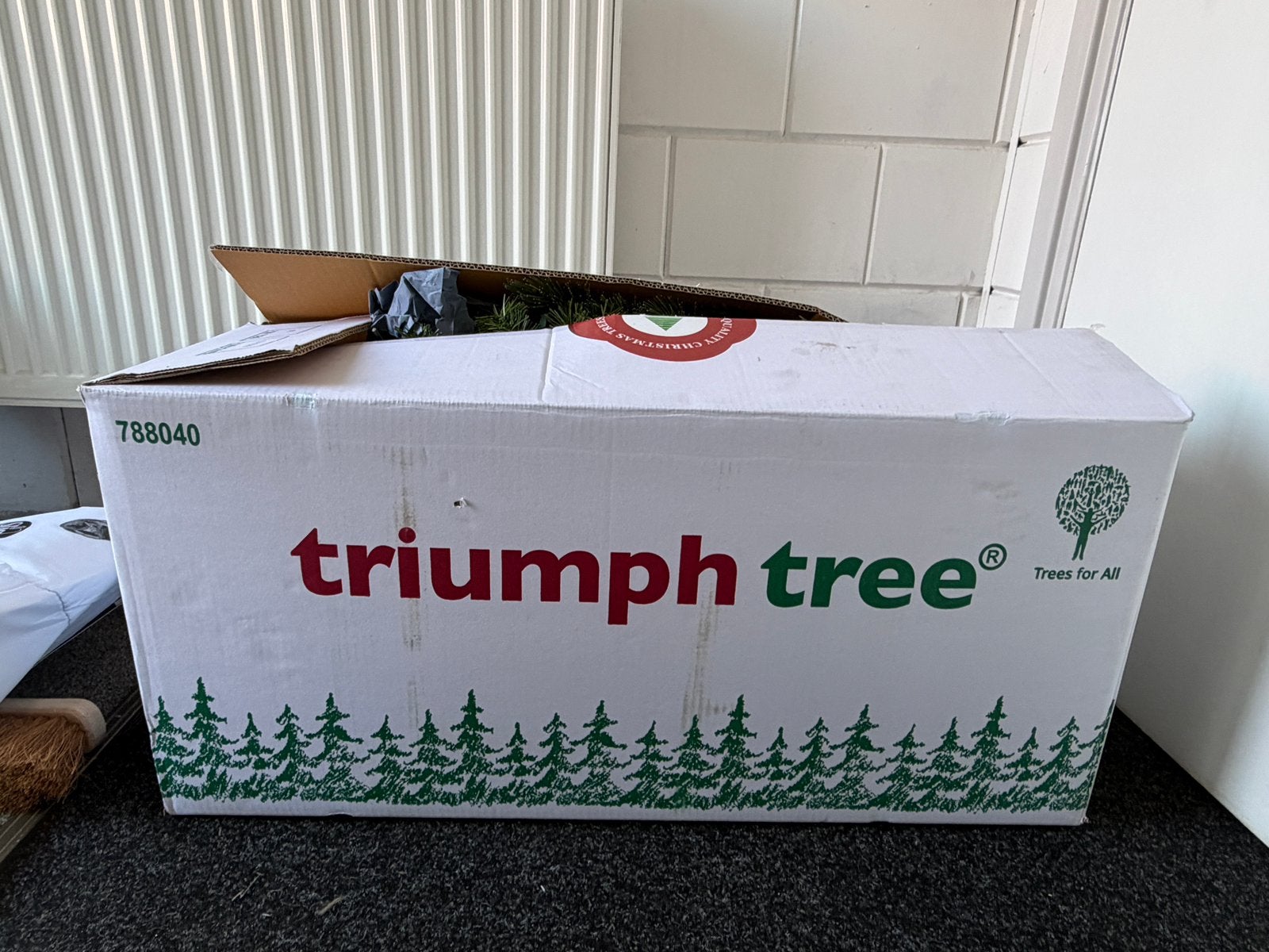 Nieuwe Kerstboom 155 CM, Diversen, Kerst, Ophalen of Verzenden, Nieuw