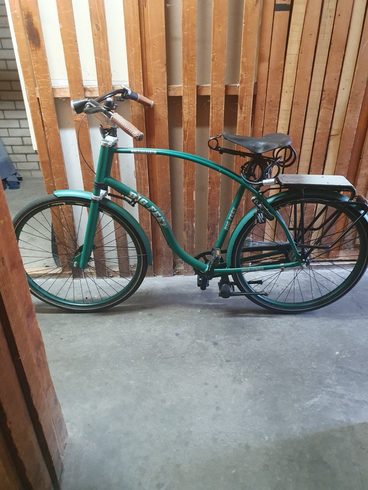 Big Feet heren fiets, Ophalen, Staal