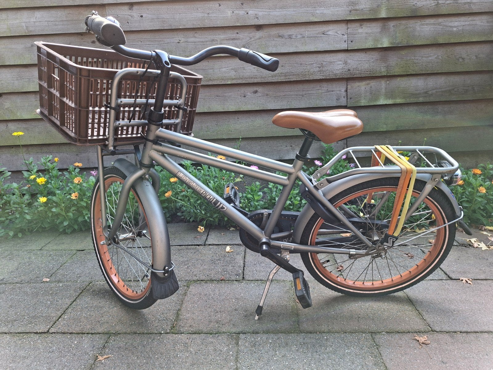 Loekie pick up jongensfiets 20 inch, Ophalen, Terugtraprem, Gebruikt, Loekie