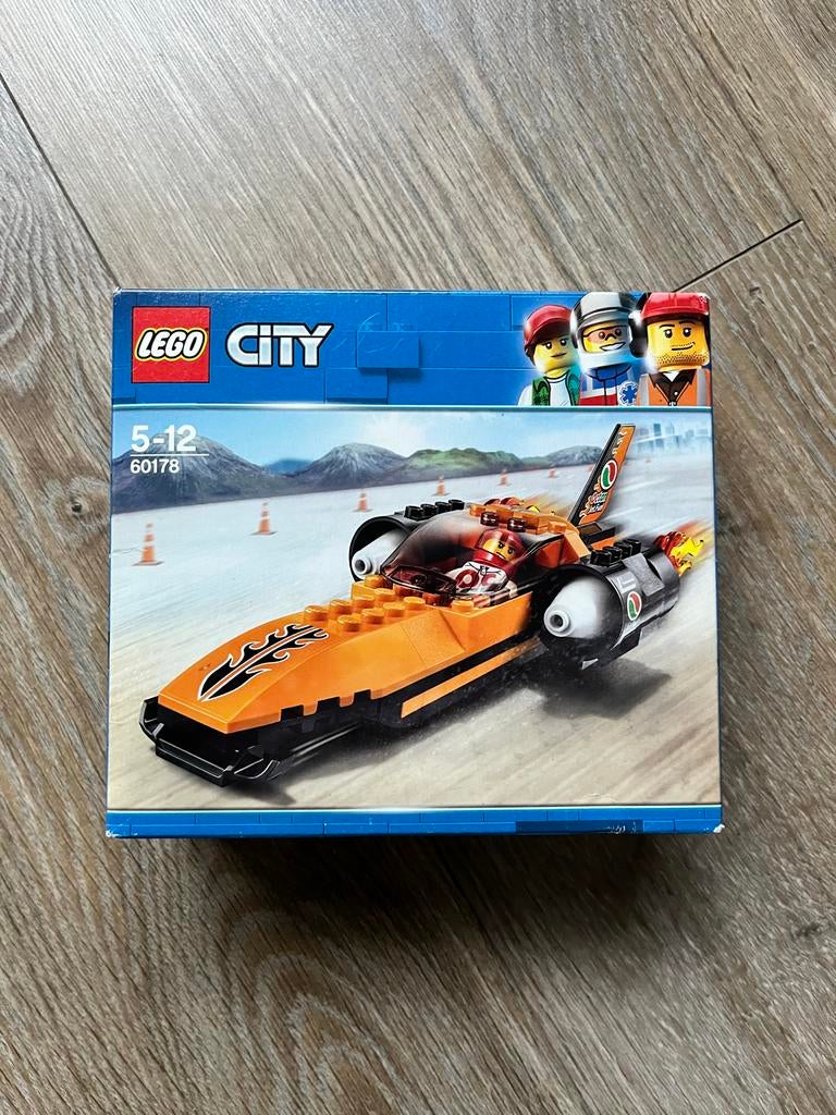 LEGO City 60178 Speed Record Car - Nieuw in doos, Ophalen, Zo goed als nieuw