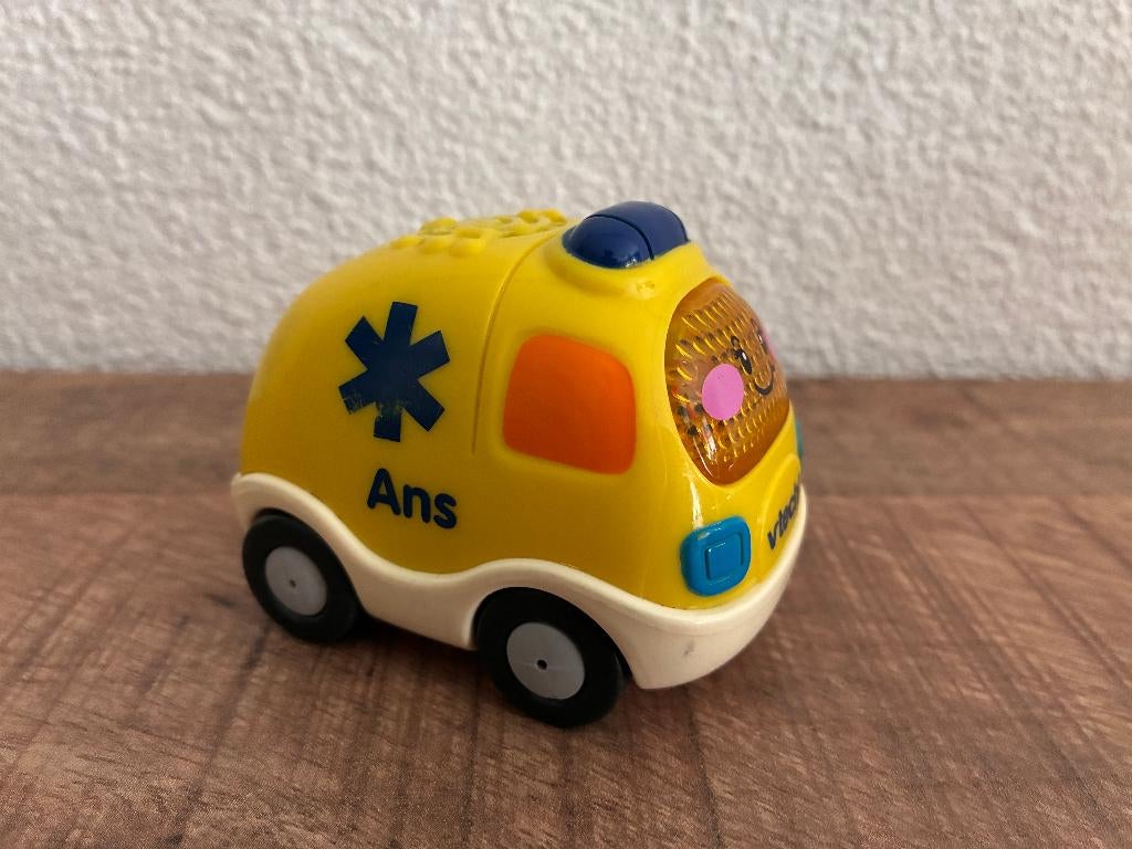 Vtech Toet Toet auto's Ans Ambulance in goede staat., Ophalen of Verzenden, Gebruikt, 2 tot 4 jaar