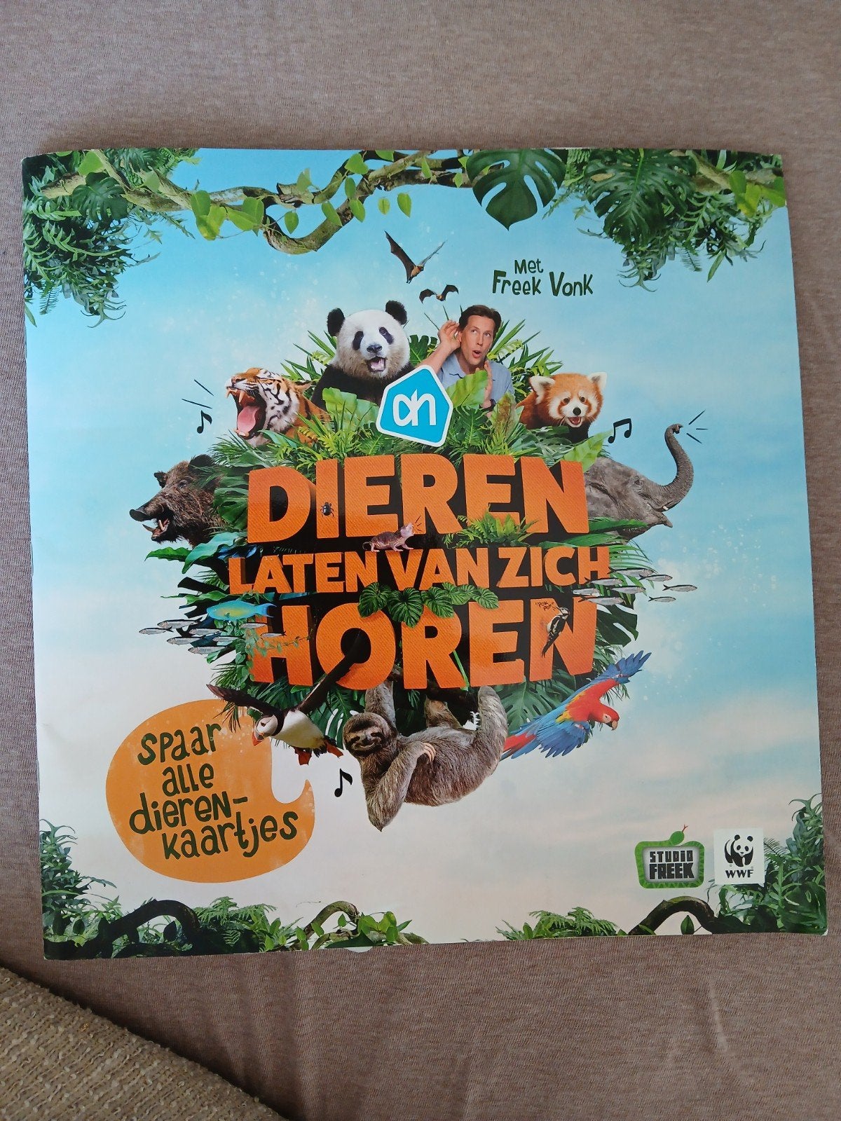 Freek vonk . Verzamelalbum plus sound box, Verzamelen, Supermarktacties, Albert Heijn, Ophalen of Verzenden