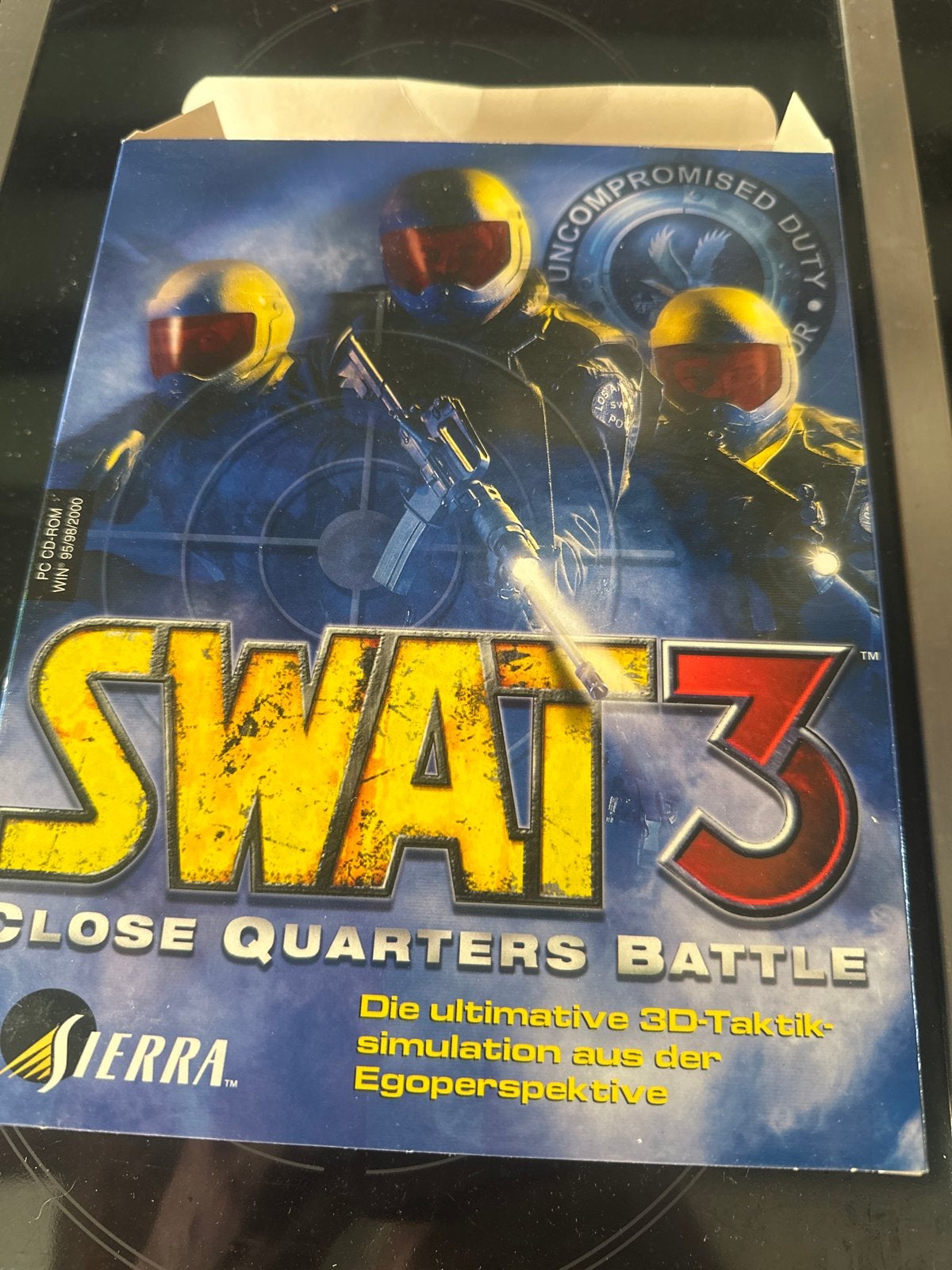 SWAT 3: Close Quarters Battle PC CD-ROM, Gebruikt, Shooter, 1 speler, Ophalen of Verzenden