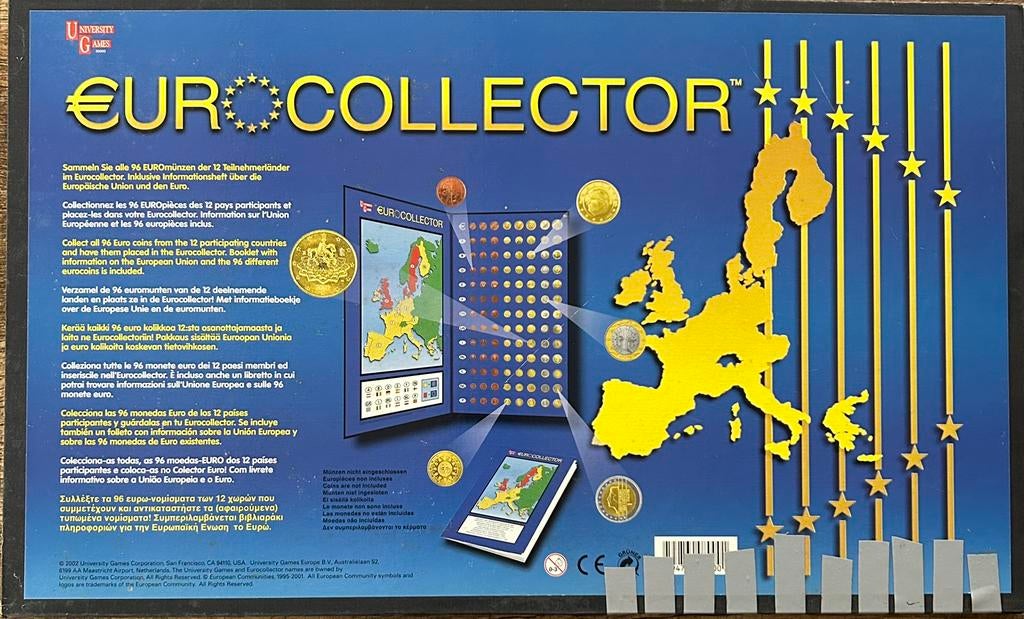 Euro collector volle volledige map, Postzegels en Munten, Munten | Europa | Euromunten, Ophalen of Verzenden, Overige landen, Overige waardes