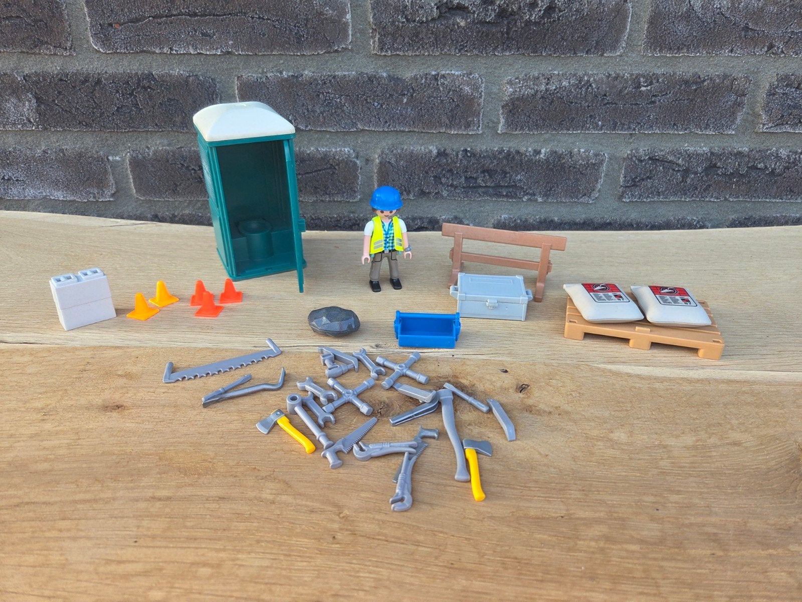 Playmobil Bouwplaats, Gebruikt, Complete set, Overige typen, Ophalen of Verzenden