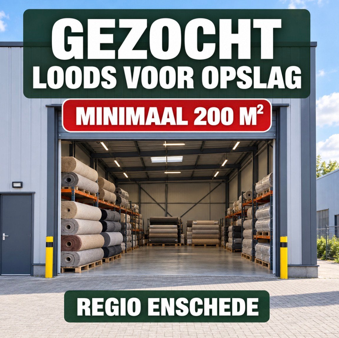 Gezocht loods of schuur, Huizen en Kamers, Enschede