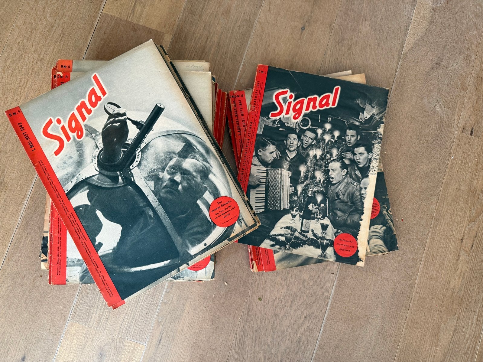Gratis: collectie Signal-tijdschriften (WOII), 1941-1942, Ophalen, Tweede Wereldoorlog, Gelezen, Algemeen