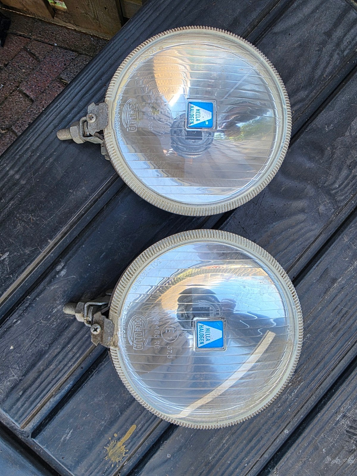 retro  hella halogeen, Auto-onderdelen, Ophalen, Gebruikt
