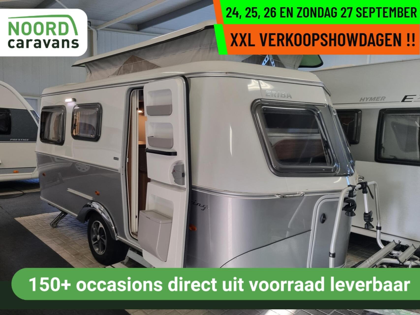Eriba - XXL VERKOOPSHOW 24,25,26 & 27 SEPT. 10-17 UUR