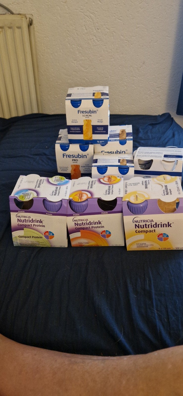 25 Proteïne drankjes Fresubin16 st.Nutridrink 6 en 3 Nestlé, Ophalen, Nieuw, Overige typen