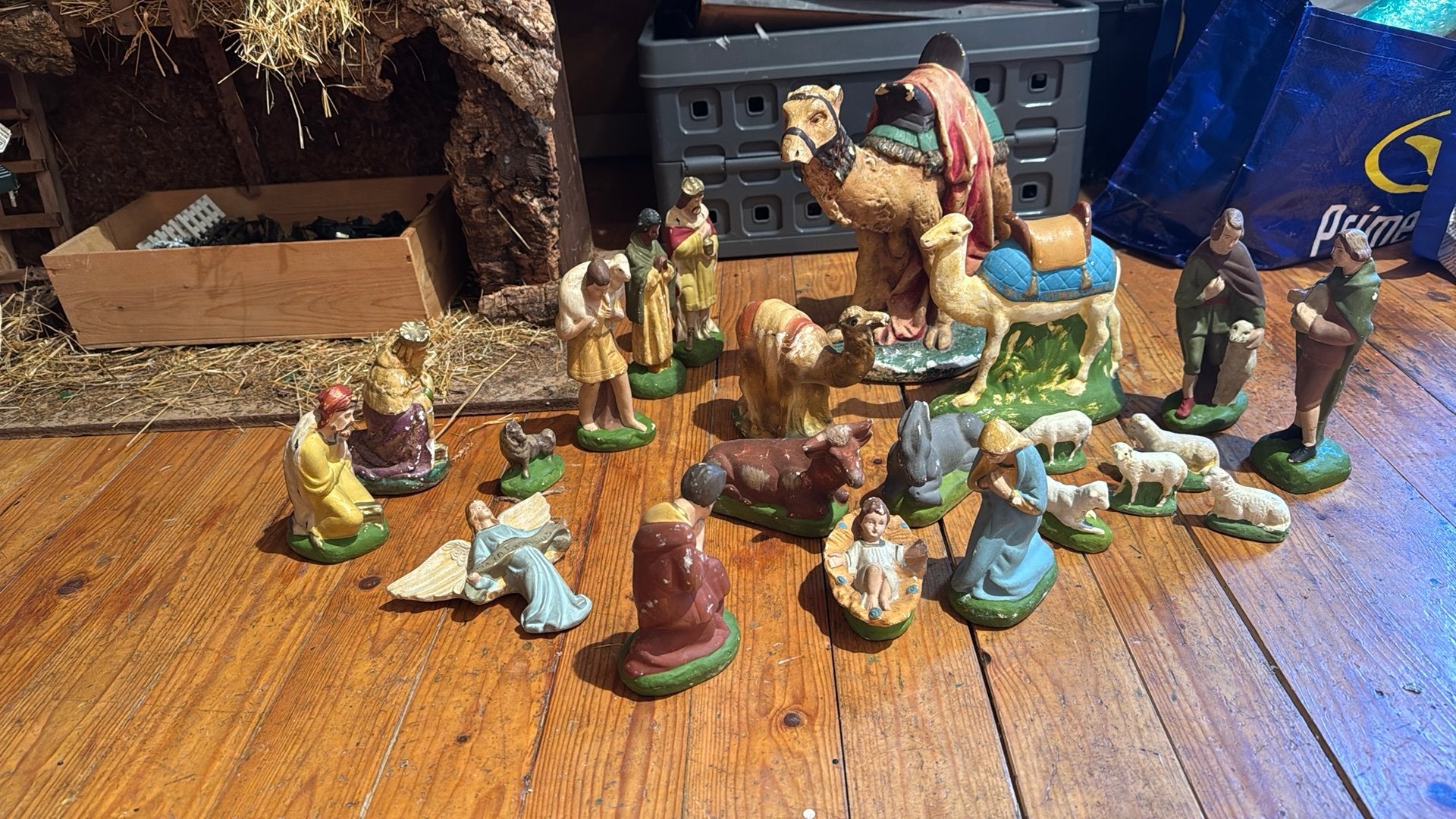 Grote kerstgroep, Diversen, Ophalen, Gebruikt