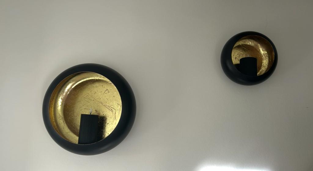 Wanddecoratie zwart goud, Ophalen of Verzenden, Zo goed als nieuw