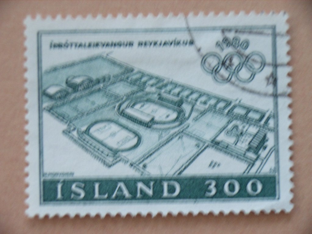 NB   IJsland 555, Ophalen of Verzenden, IJsland, Gestempeld