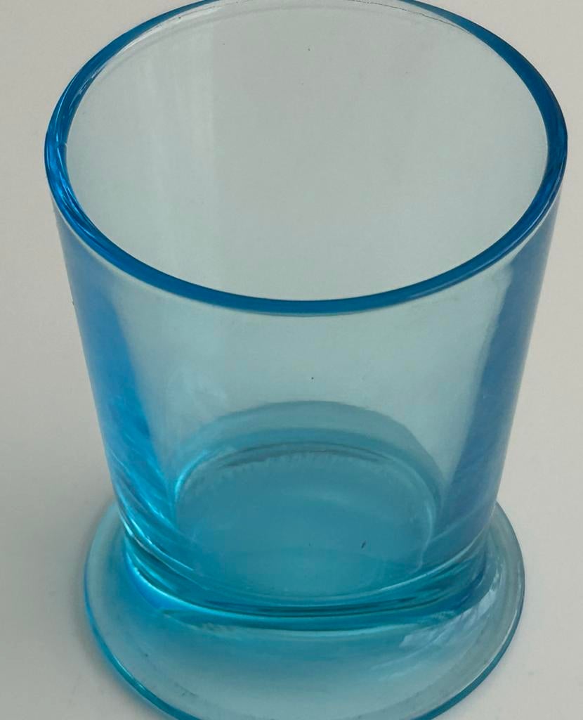 Iittala -Blauw waterglas'Boy'ontwerp Stefan Lindfors Iittala, Ophalen of Verzenden