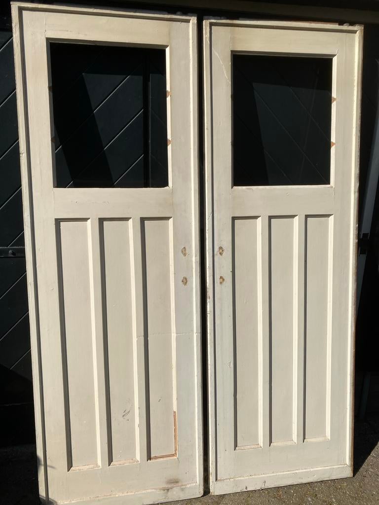 Schuifdeuren kamer en suite jaren 30, Doe-het-zelf en Verbouw, Ophalen, Gebruikt