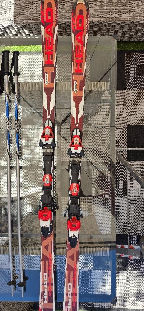 Head Shape RX ski's met Tyrolia bindingen, Sport en Fitness, Ophalen, 160 tot 180 cm, Gebruikt, Carve