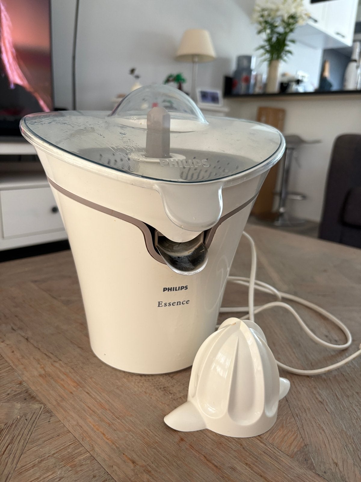 Philips Essence Citruspers - Zo goed als nieuw, Witgoed en Apparatuur, Ophalen, Zo goed als nieuw