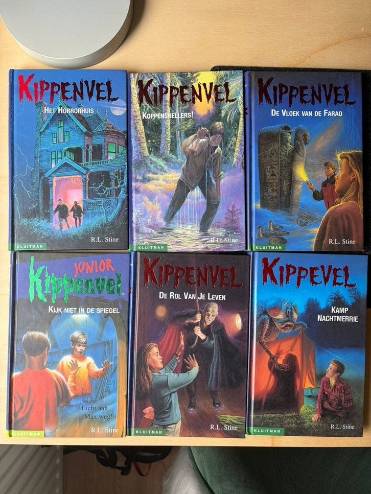 6x kippenvel jeugdserie, Boeken, Ophalen of Verzenden, Zo goed als nieuw