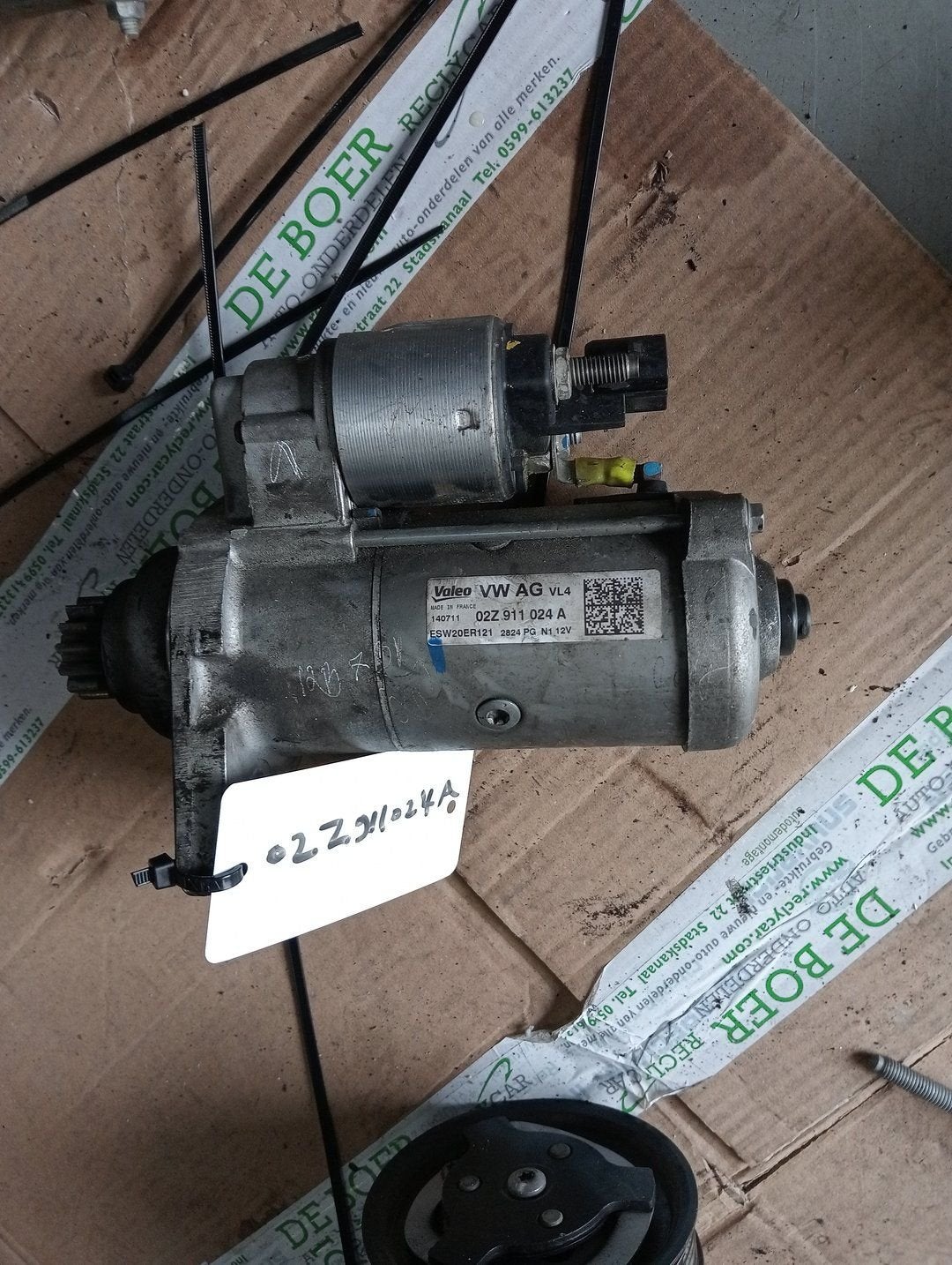 STARTMOTOR Volkswagen Polo V (6R) (02Z911024A), Gebruikt, -, Volkswagen, -