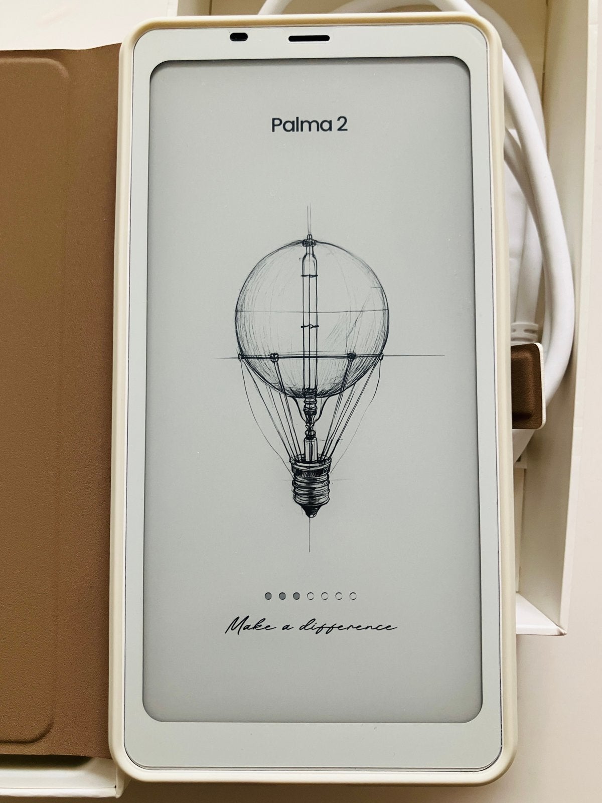 Boox Palma 2 e-reader Wit, Computers en Software, Ophalen, Zo goed als nieuw, 6 inch of minder