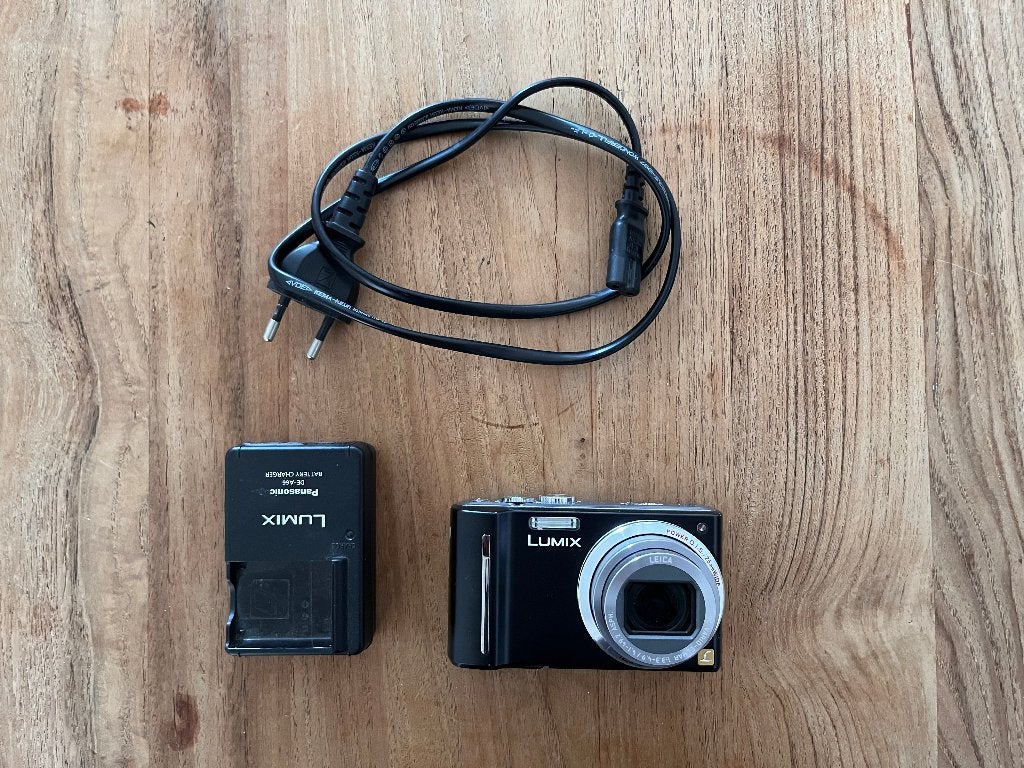 Panasonic Lumix DMC-TZ8 Zwart – 12x Optische Leica Zoom, Panasonic, Accu, 12 megapixels, Ophalen of Verzenden