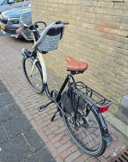 Moederfiets met kinderzitje, Ophalen, Gebruikt, Versnellingen