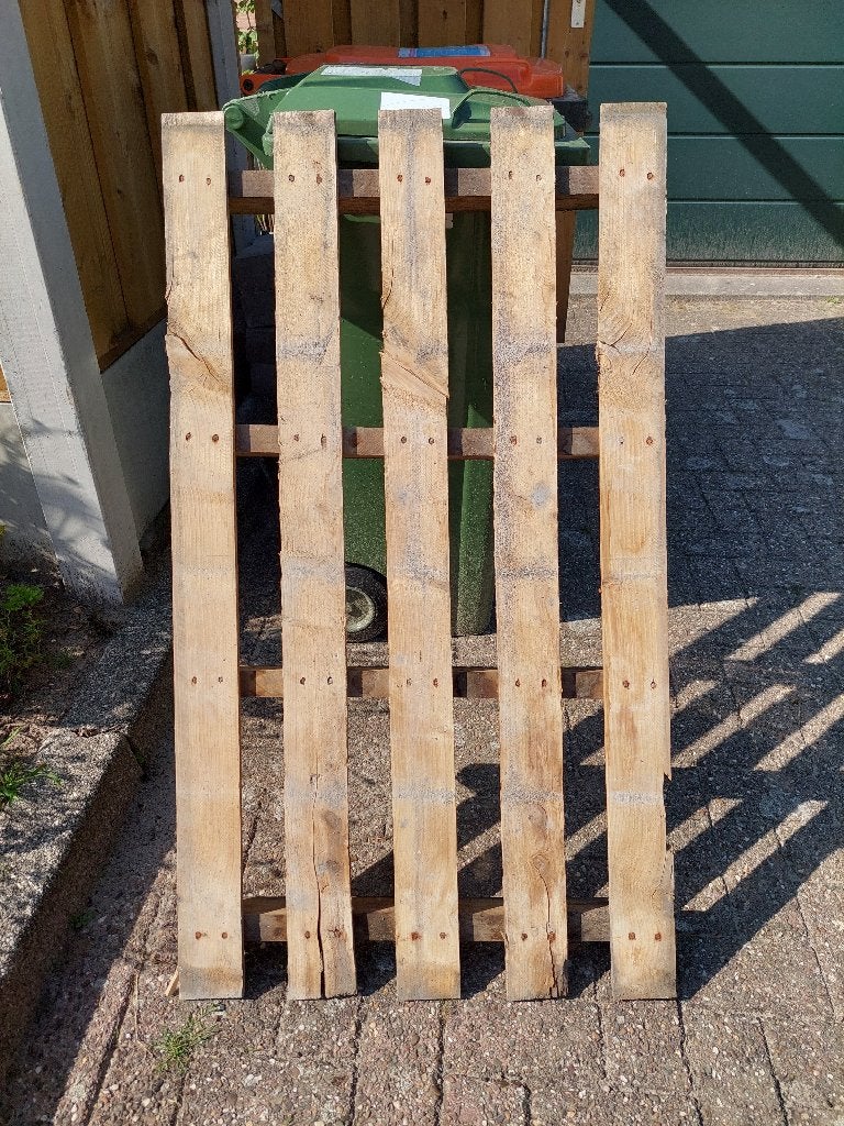 Gratis pallet, Ophalen, Gebruikt, 50 mm of meer, Minder dan 200 cm