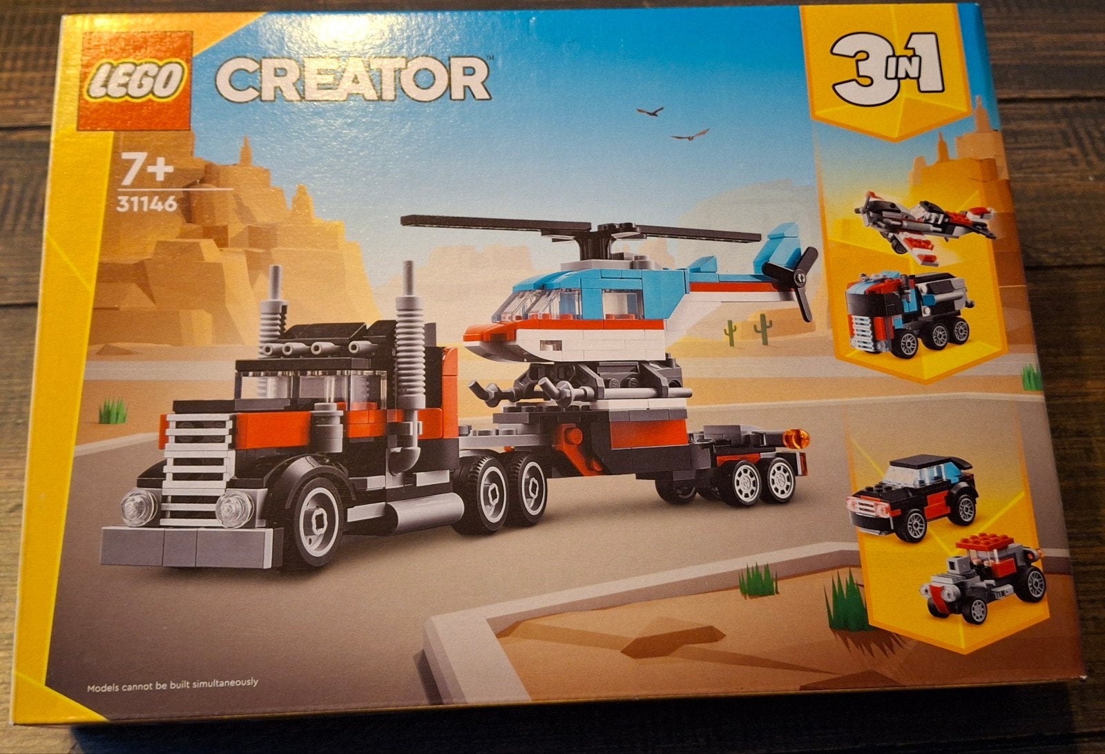 LEGO Creator 3-in-1 31146 Dieplader met Helikopter, Lego, Nieuw, Ophalen of Verzenden, Compleet