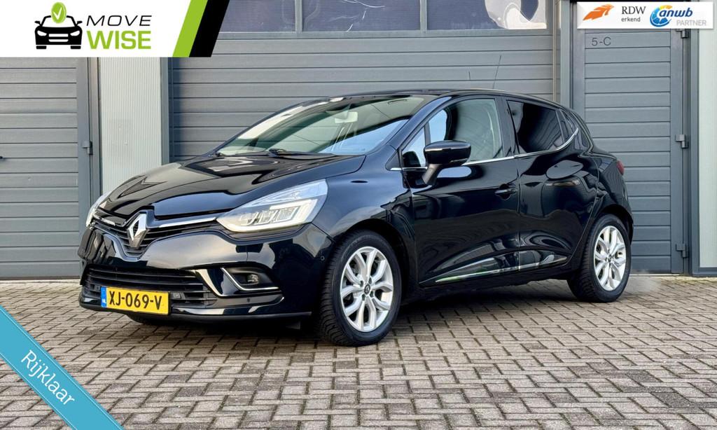 Renault Clio 1.2 TCe 120pk Intens | AUTOMAAT | 122.dkm ! | 5, Leder en Stof, 19 km/l, 1065 kg, Hatchback
