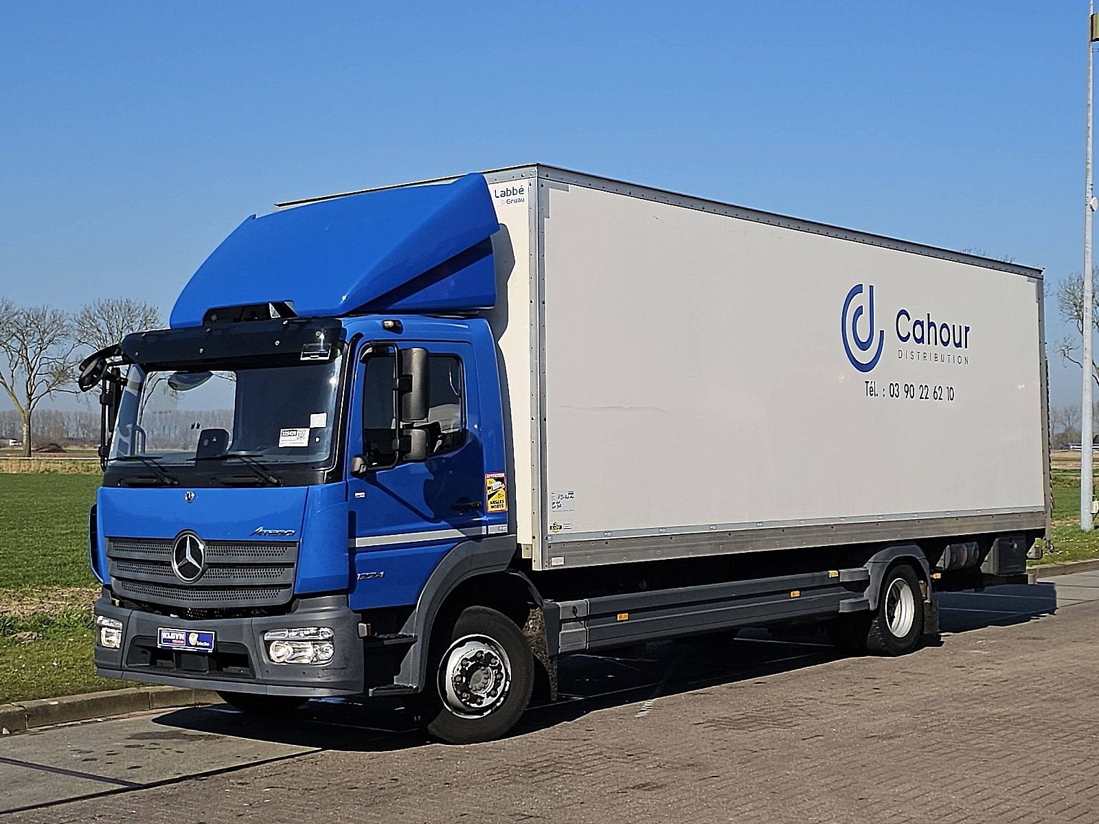 MERCEDES-BENZ ATEGO 1224 airco taillift, Automaat, 238 pk, Euro 6, Overige kleuren