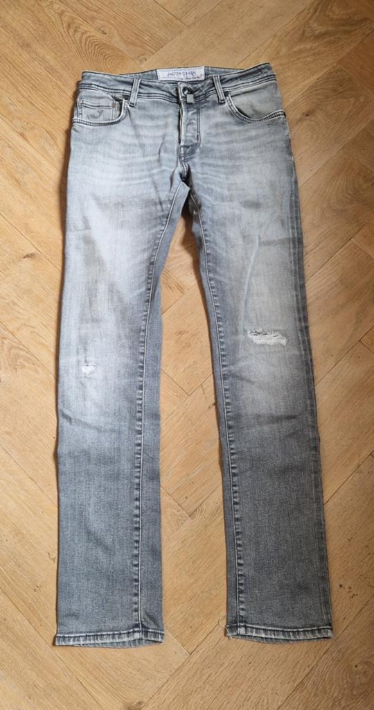 Grijze Skinny jeans Jacob Cöhen Maat 31, Kleding | Heren, Spijkerbroeken en Jeans, Overige jeansmaten, Nieuw, Ophalen of Verzenden