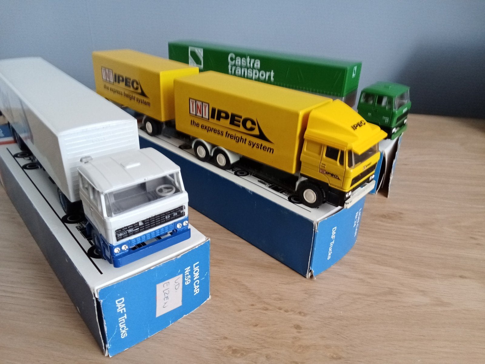 Lion car daf, Ophalen of Verzenden, Bus of Vrachtwagen, Lion Toys