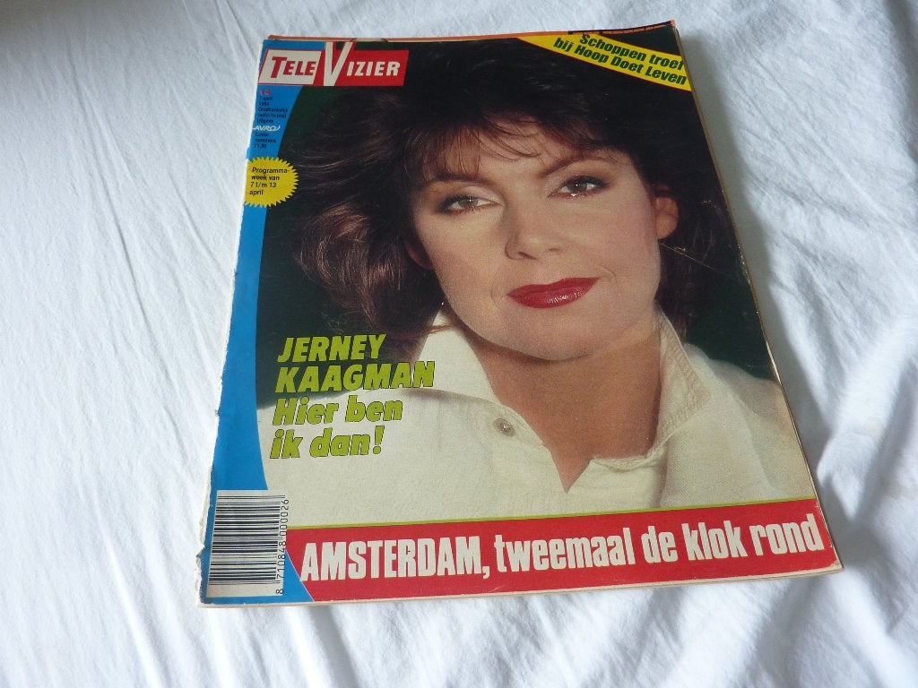 TELEVIZIER 1984-MICHAEL JACKSON-JERNEY KAAGMAN, Boeken, Verzenden, Zo goed als nieuw, Gossip of Showbizz