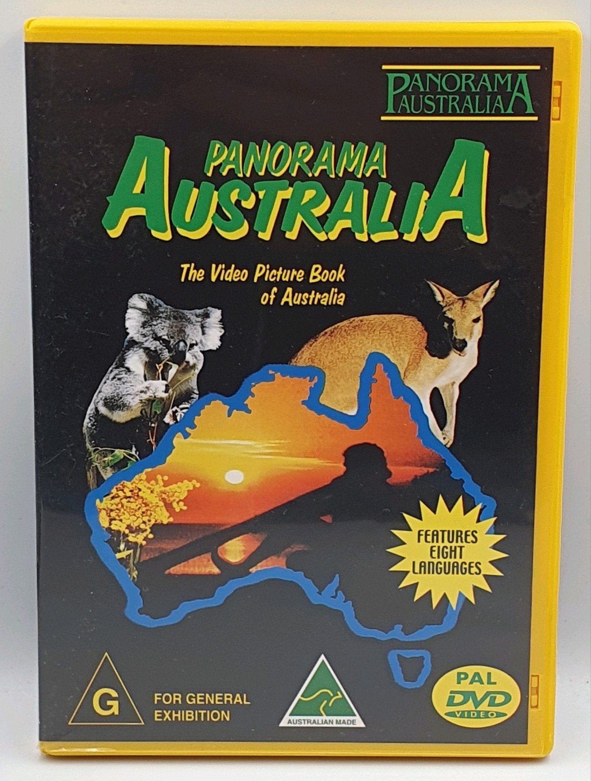 Panorama Australia DVD: De Video Beeldboek van Australië, Gebruikt, Ophalen of Verzenden, Spaans, Reizen