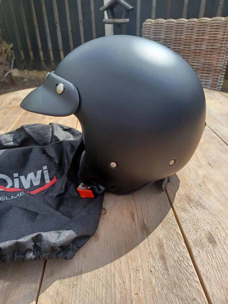 Scooterhelm, Fietsen en Brommers, Brommerhelmen, Ophalen, Zo goed als nieuw, Extra large of groter