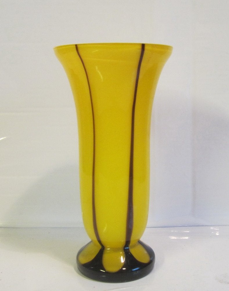 Art deco Tango glas vaasje Michael Powolny, Loetz, ca 1920, Antiek en Kunst, Verzenden