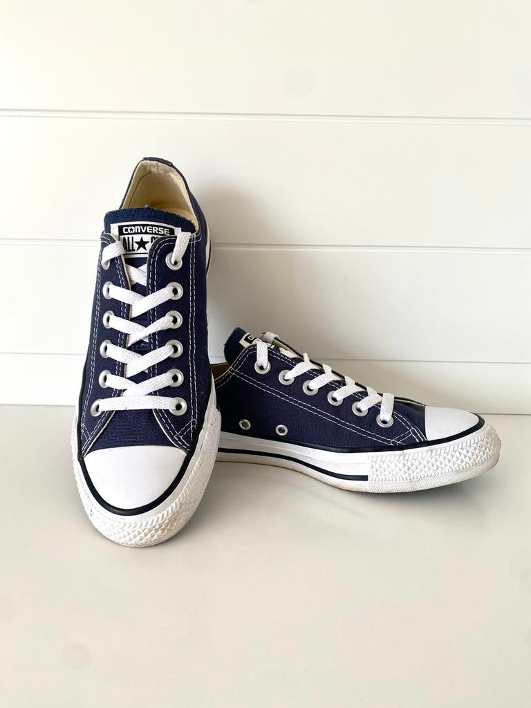 Converse All Star Sneakers - Donkerblauw maat 37,5, Ophalen of Verzenden, Gedragen, Blauw, Sneakers of Gympen