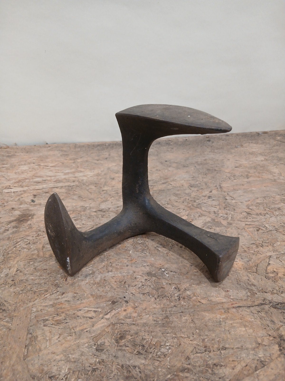 Antieke schoenmakersleest van gietijzer, Antiek en Kunst, Ophalen of Verzenden
