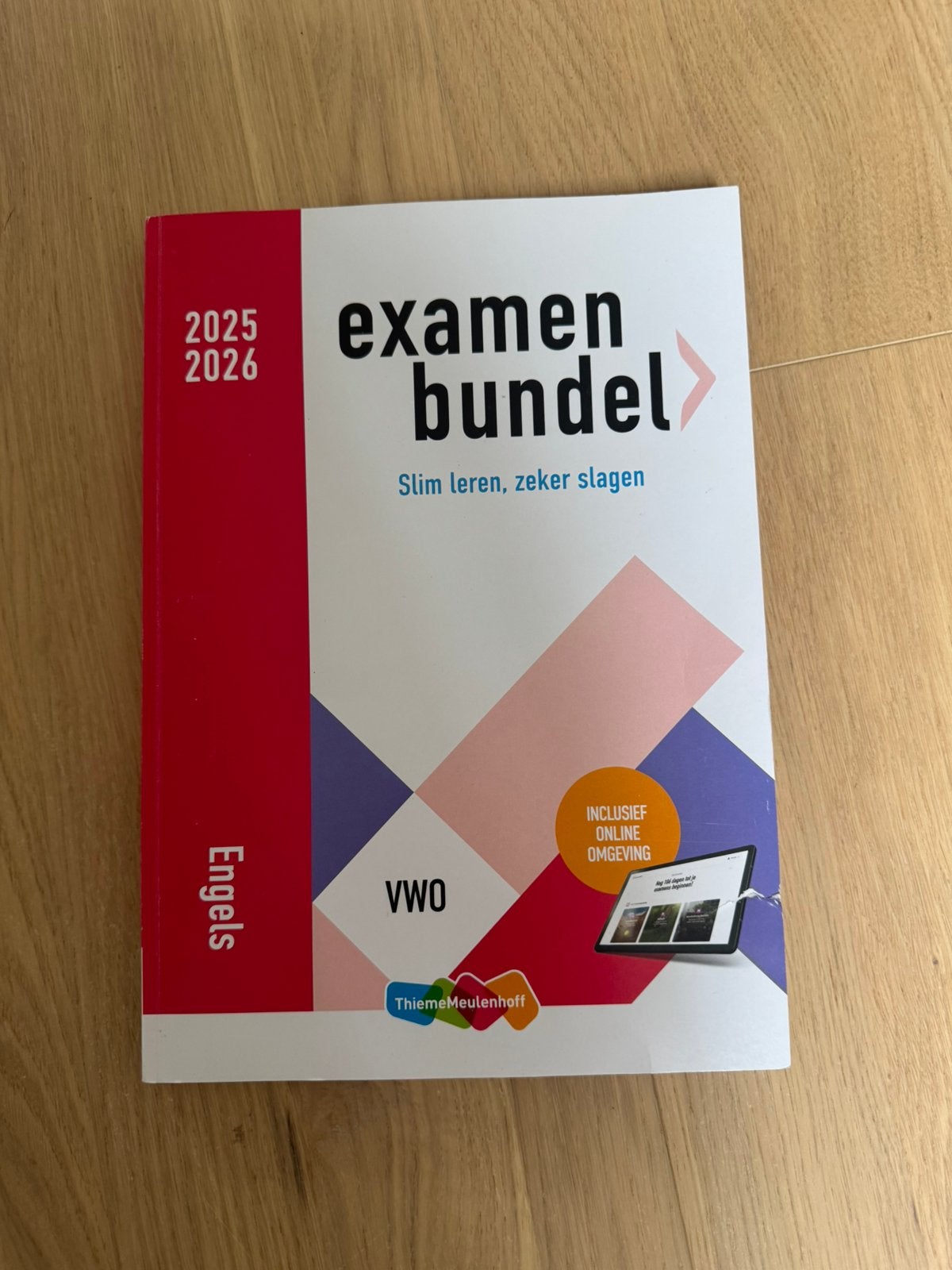 Engels examenbundel VWO 2026, Ophalen of Verzenden, Zo goed als nieuw, VWO, Engels