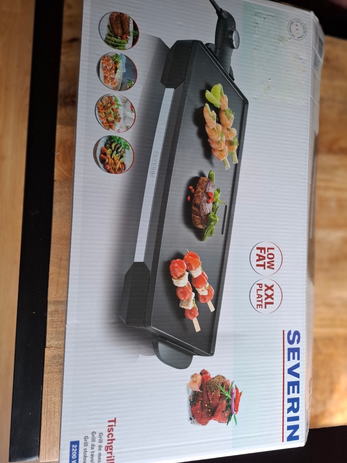 tk  severin xxl grillplaat, Ophalen, Nieuw