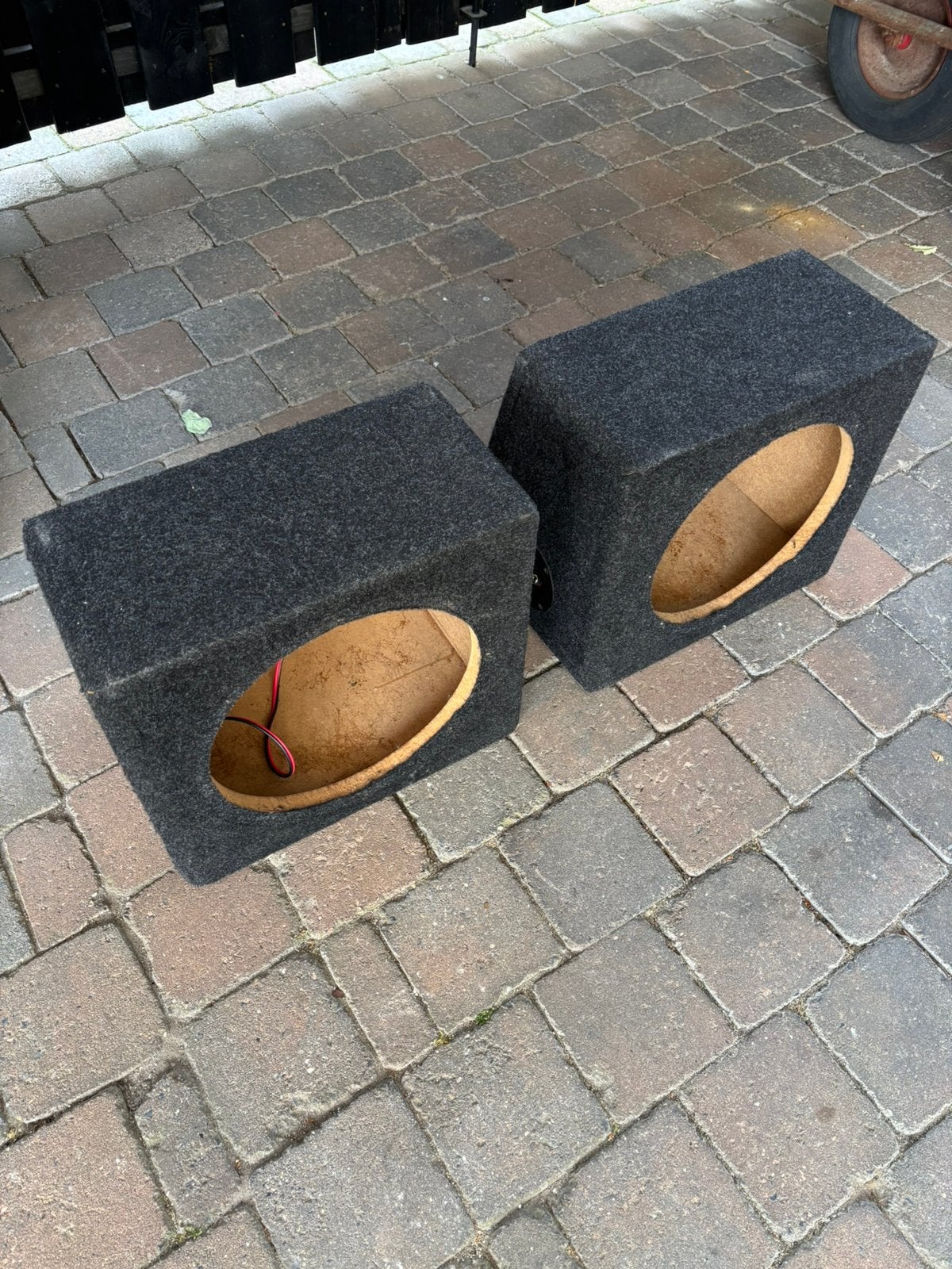 2x 12” Subwooferkisten, Ophalen, Zo goed als nieuw