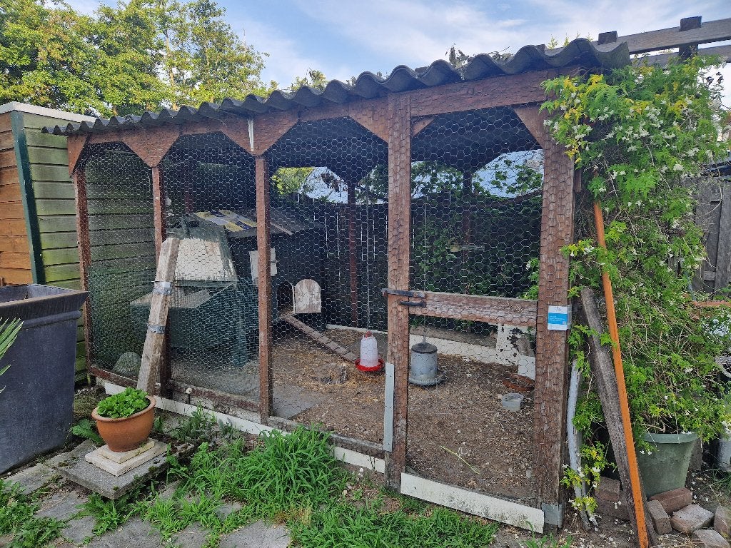 nachthok ,kippenhok, Dieren en Toebehoren, Pluimvee | Toebehoren, Ophalen, Gebruikt, Kippenhok of Kippenren