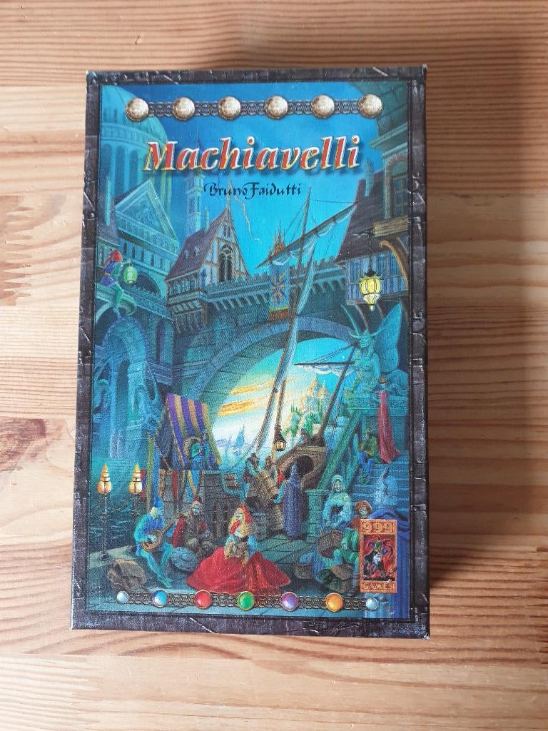 Nieuw Open doos - Kaartspel - Machiavelli, Hobby en Vrije tijd, Gezelschapsspellen | Kaartspellen, Ophalen of Verzenden, Zo goed als nieuw