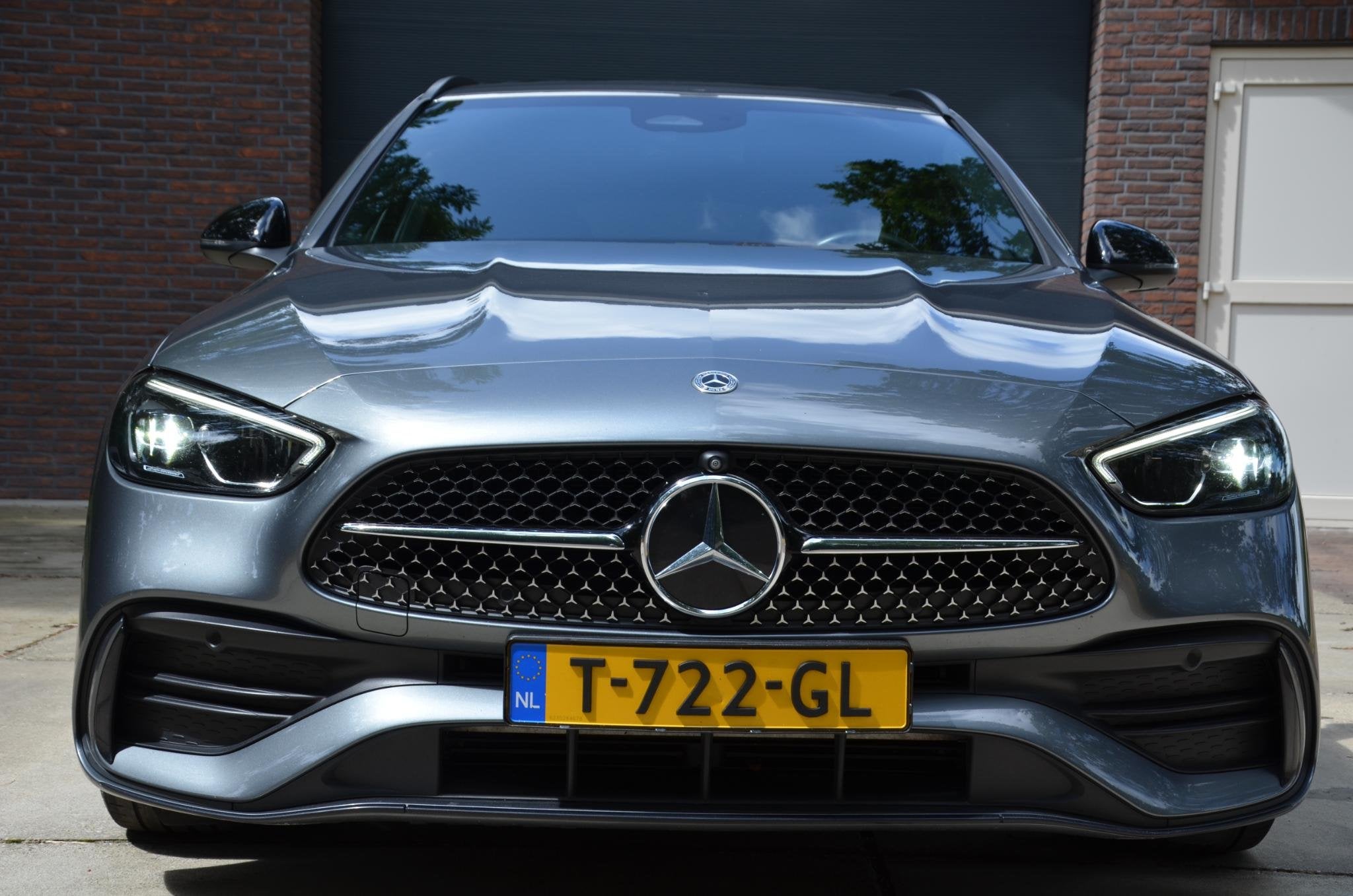 Mercedes-Benz C-klasse Estate 200 AMG Line Automaat/Navi/Pdc, Auto's, Automaat, 4 cilinders, Origineel Nederlands, 204 pk