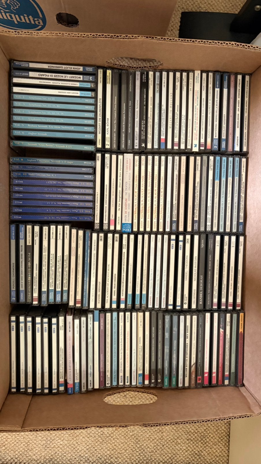 Partij Lot klassieke cd’s, Ophalen, Classicisme, Zo goed als nieuw, Overige typen