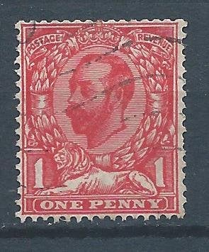 C292 Engeland/Verenigd Koninkrijk - MiNr 124-I (gestempeld), Postzegels en Munten, Ophalen of Verzenden, Gestempeld
