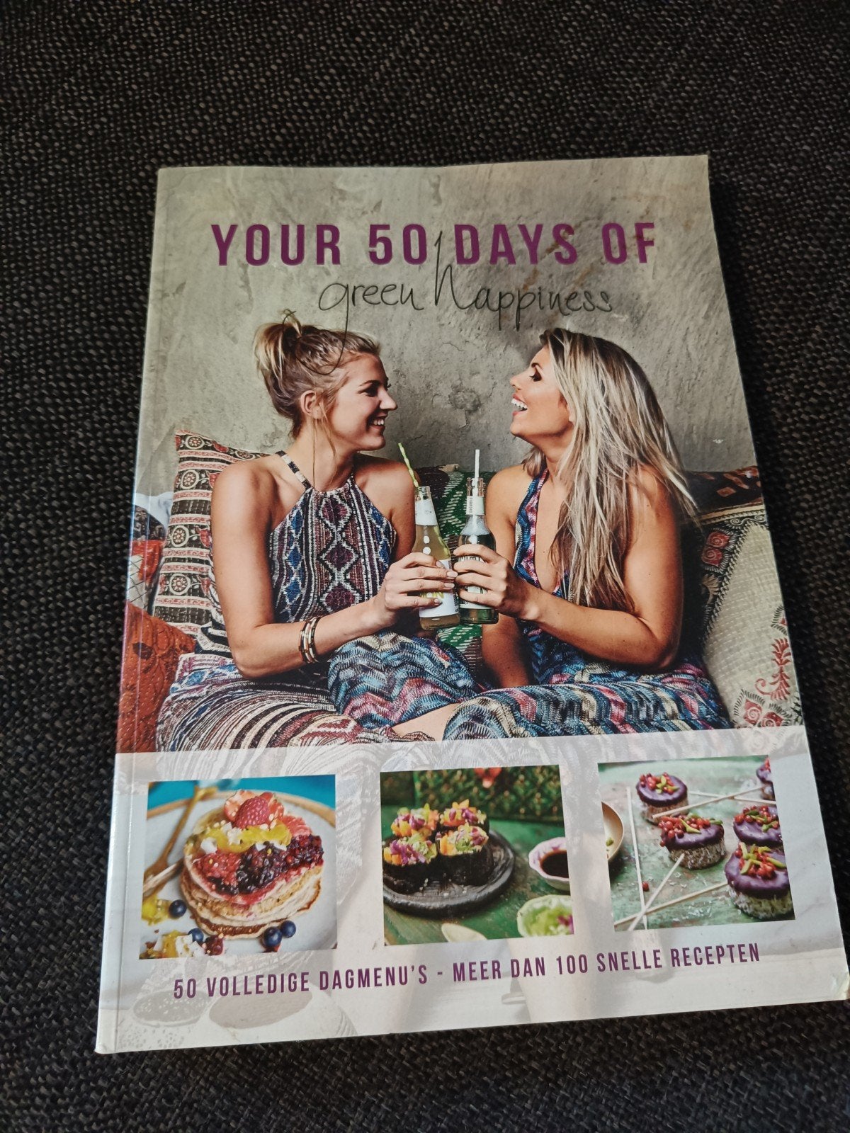 Your 50 Days of Green Happiness - Kookboek, Gezond koken, Ophalen of Verzenden, Zo goed als nieuw, Overige gebieden
